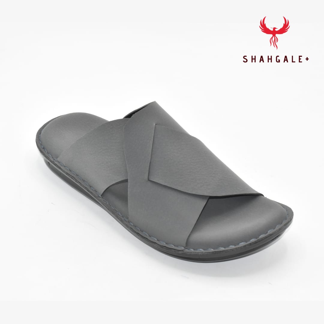 Handmade soft Slippers ( Dark Gray)