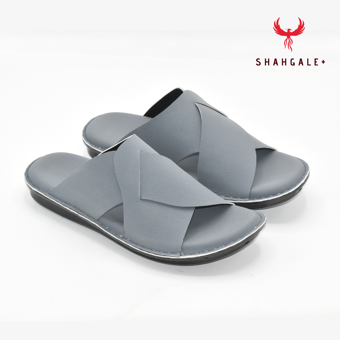 Handmade soft slipper (Gray color)