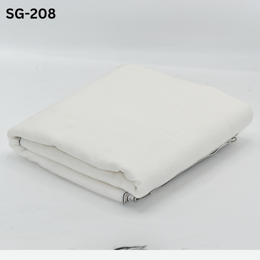 Charsadda Khamta Kaddar Khadi Suits (White color)