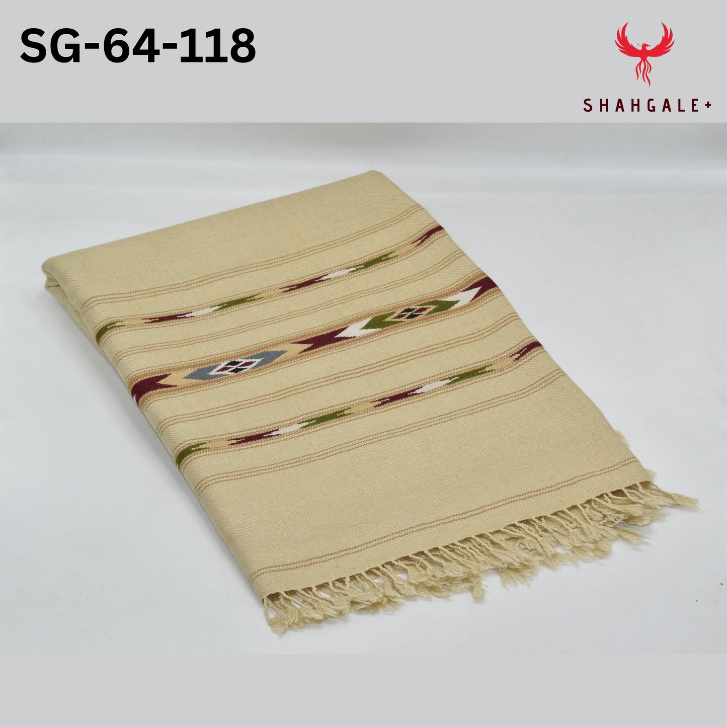 64 Wool Multi Flower Border