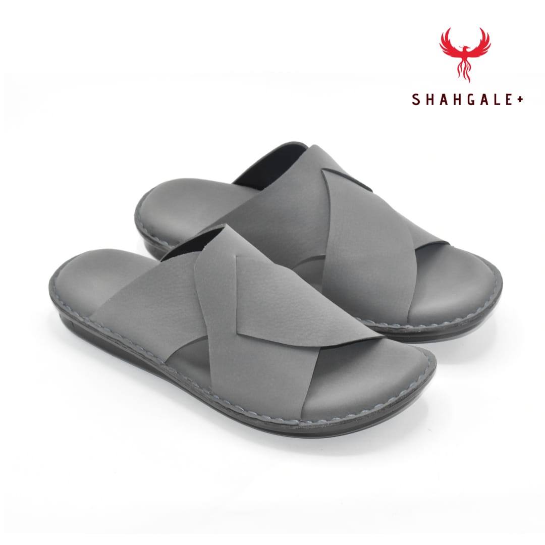 Handmade soft Slippers ( Dark Gray)